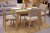 Set: Mesa escandinava y Sillas Oslo