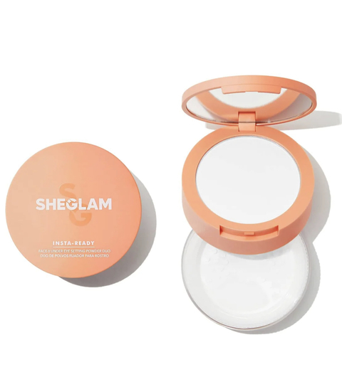 PRE VENTA! INSTA-READY FACE & UNDER EYE SETTING POLVO TRANSLUCIDO DUO - SHEGLAM