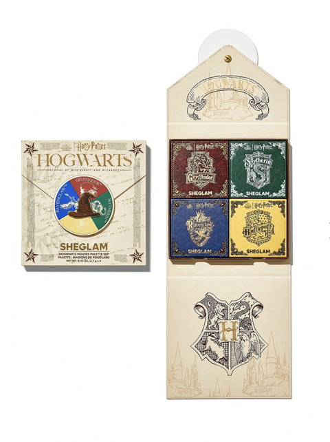 PRE VENTA! HARRY POTTER(TM) HOGWARTS HOUSES SET DE PALETAS - SHEGLAM