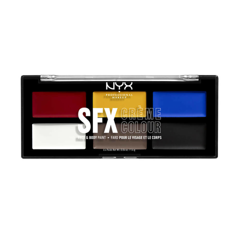 PALETA DE MAQUILLAJE CORPORAL SFX FACE & BODY PAINT PRIMARY- NYX