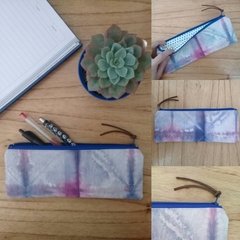 Estuche / Cartuchera shibori - comprar online