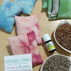 Almohaditas Térmicas para calentar manos con semillas de lino, Lavanda y Bergamota en internet