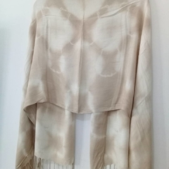 Set *Nácar* Pashmina Tintes naturales + Aros by Honoka en internet