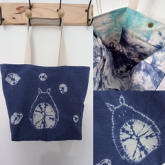 Bolso Tote bag Totoro Azul - comprar online