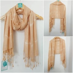 Pashmina Tintes Naturales (piel de cebolla) - comprar online