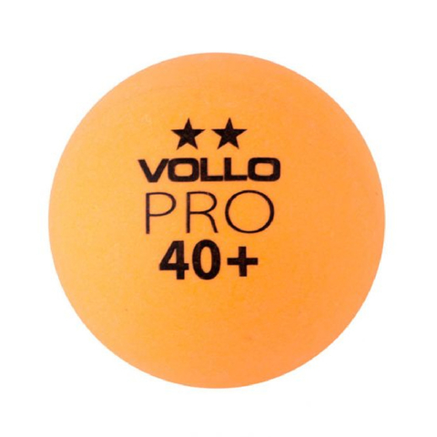 Bola de Tênis de Mesa Pro Laranja Kit 36un - Vollo