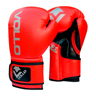 Luva de Boxe / Muay Thai Training Vermelha / Preta - Vollo