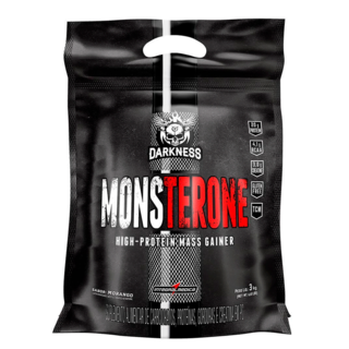 Monsterone Mass Gainer 3kg Morango - Darkness