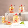 TAZA CON TAPA VIDRIO SANDIA