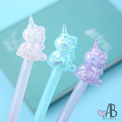 BIROME UNICORNIO CRISTAL SET X6