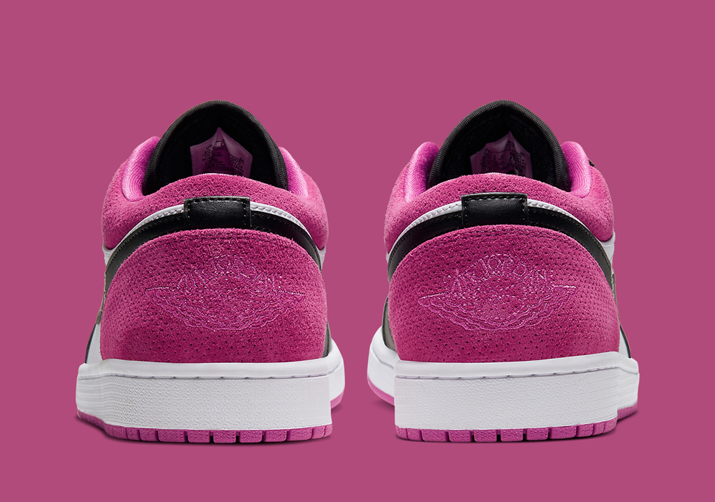 Air Jordan Retro 1 Low Black Active Fuchsia(2020)