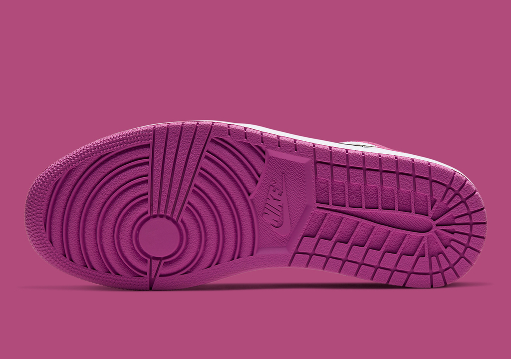 Air Jordan Retro 1 Low Black Active Fuchsia(2020)