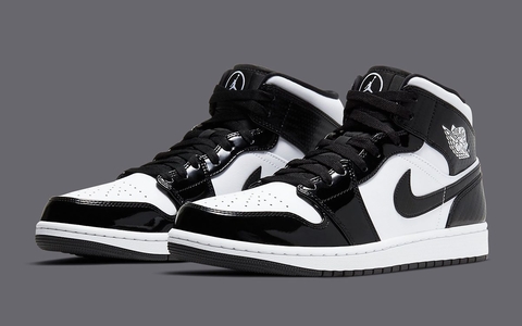 Jordan 1 Mid Orange Black - DM3381-600