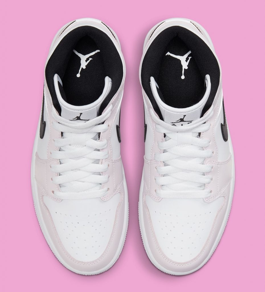 Air Jordan Retro 1 Mid Barely Rose (W)(2021) - jr sport
