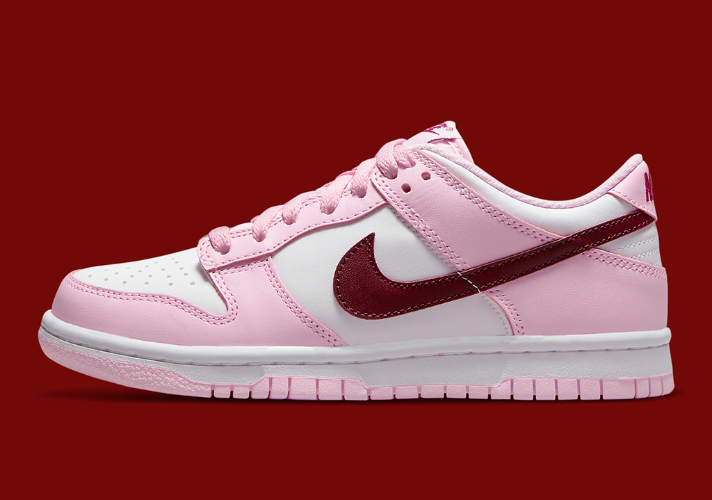 nike dunk mujer rosas