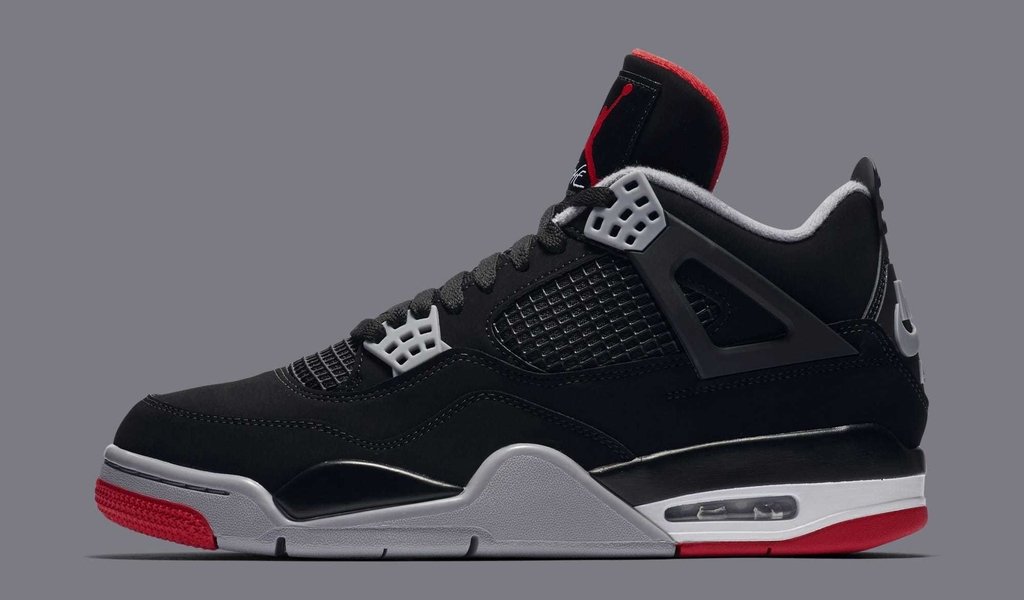 jordan retro 4 bred 2019