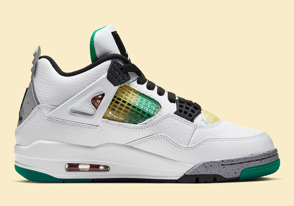 jordan 4 retro lucid green rasta