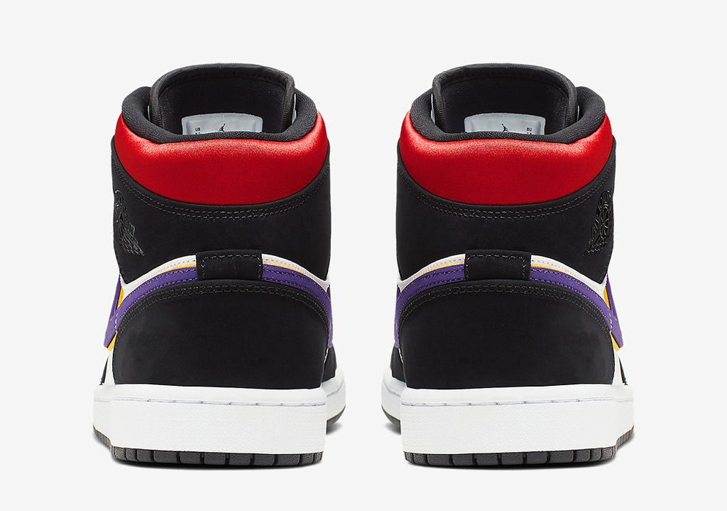 nike air jordan 1 mid lakers top 3