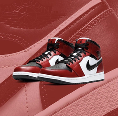Air Jordan 1 Mid 'Chicago Black Toe' | Hype Locker UK
