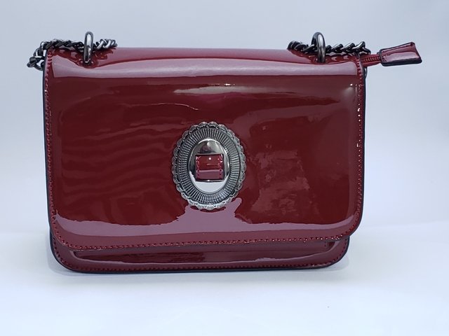 BOLSA TIRACOLO VERNIZ C CORRENTE. - Saltarella