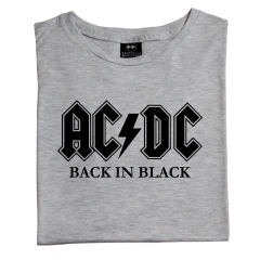 Remera ACDC Back in Black - Blue Veins Remeras