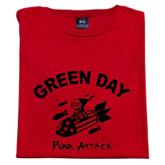Remera Green Day Attack
