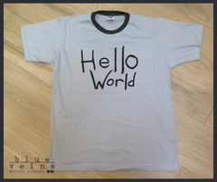 Remera Doom Patrol Hello World - Blue Veins Remeras