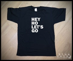Ramoenes Hey Ho Let's Go - Blue Veins Remeras
