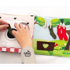 Libro Sensorial Cocodrilo - comprar online