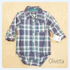 Camisa Body a cuadros