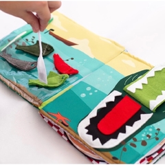 Libro Sensorial Cocodrilo - Olivetta Almacén de Ropa