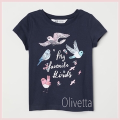 Remera Pajaritos