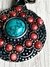 COLLAR REDO - ROJO (Joyería artesanal marroquí: plata Beréber y piedras naturales) - NARAK