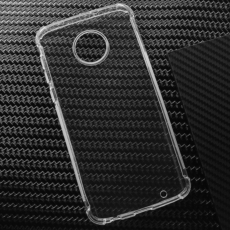 Capa Protetora de Silicone para Motorola G6 Plus - Transparente