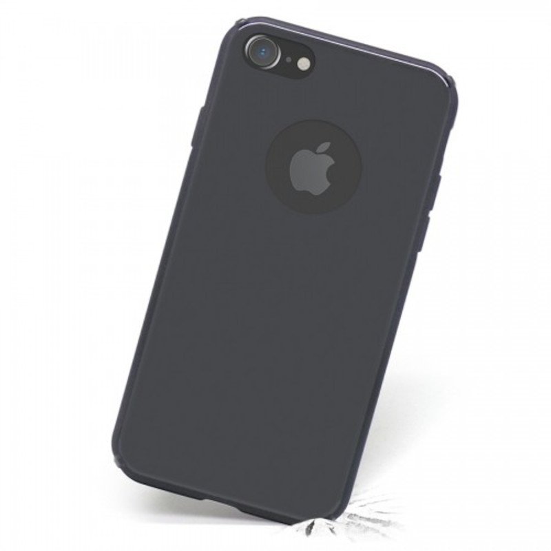 Capa Anti Impacto Glass Case Iwill para Apple iPhone 7 Plus / iPhone 8 Plus  - Cinza Espacial