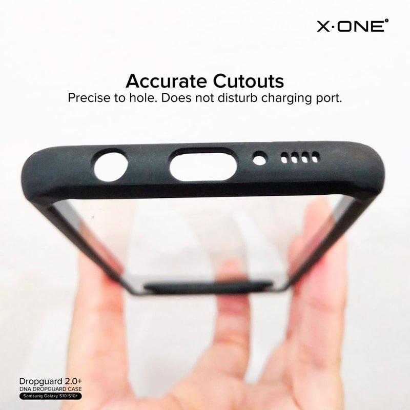 Capa Anti Impacto X-One para Samsung Galaxy S10 Plus 6.4 - DropGuard Case  2.0 - Preto