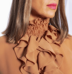 Blusa imperial em crepe - loja online