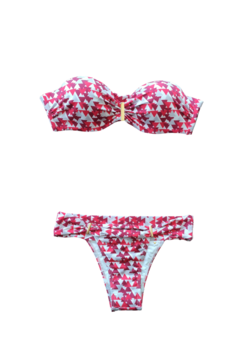Tanga comportada com detalhes em metal Essential Biquíni - comprar online