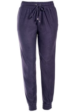 Calça jogger em suede - Donna Brasiliana