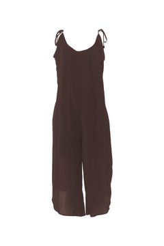 Macacão solto em viscose - Donna Brasiliana