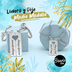 L 494 Llavero Media Medalla - comprar online