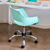 SILLA FRIDA NEUMÁTICA BASE CROMADA