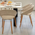 SILLA ONE WOOD TAPIZADA