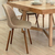 SILLA NINA WOOD TAPIZADA LINO - comprar online