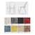SILLA NINA TAPIZADA CROMO - comprar online