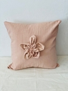 ALMOHADON TUSOR CON FLOR