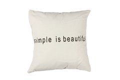 ALMOHADON TUSOR SIMPLE IS BEAUTIFUL