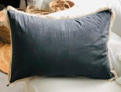 ALMOHADON TUSOR NET CON FLECOS - MOLDE HOME