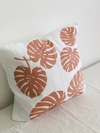 ALMOHADON TUSOR HOJA TROPICAL