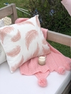ALMOHADON TUSOR MINI PLUMAS